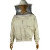 Organic Cotton Beekeeping Jacket / 360 Round Veil with BEEvision™ Mesh