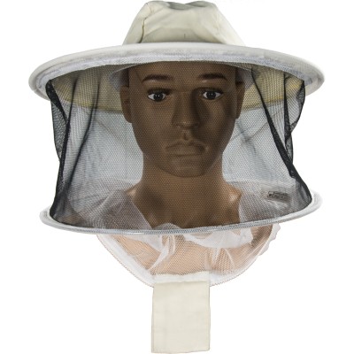 Organic Cotton Beekeeping Jacket / 360 Round Veil with BEEvision™ Mesh