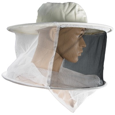 Organic Cotton Beekeeping Jacket / 360 Round Veil with BEEvision™ Mesh