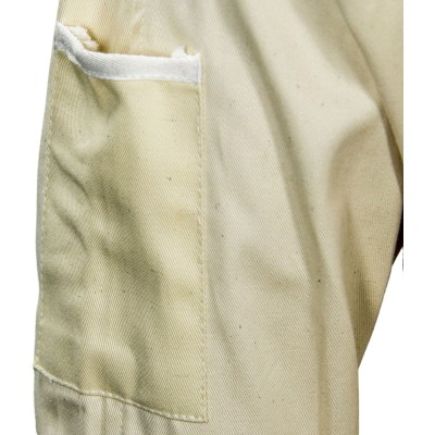 Organic Cotton Beekeeping Jacket / Fencing Veil with BEEvision™ Mesh