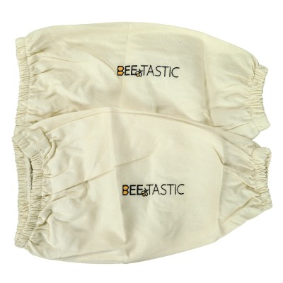 Beekeeping Gauntlets – Organic Cotton Wrist Protection – BEEtastic