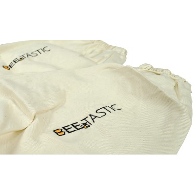 Beekeeping Gauntlets – Organic Cotton Wrist Protection – BEEtastic
