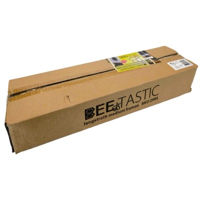 Langstroth Super Frames – Pack of 10 – New Zealand Pine – With Nails – For Wired Foundation – BEEtastic UK