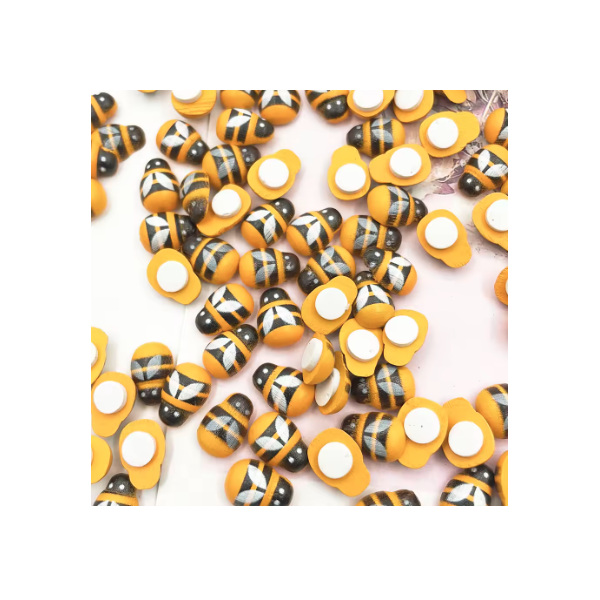 Adhesive Wooden Bees (Pack of 100)
