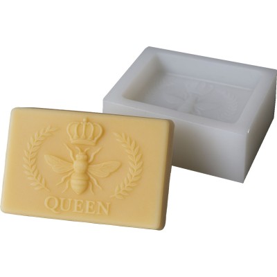 Silicone Soap Moulds – Queen Bee Design – Pack of 2 – For Soap, Wax, Resin Silicone Soap Moulds – Queen Bee Design – Pack of 2 – For Soap, Wax, Resin