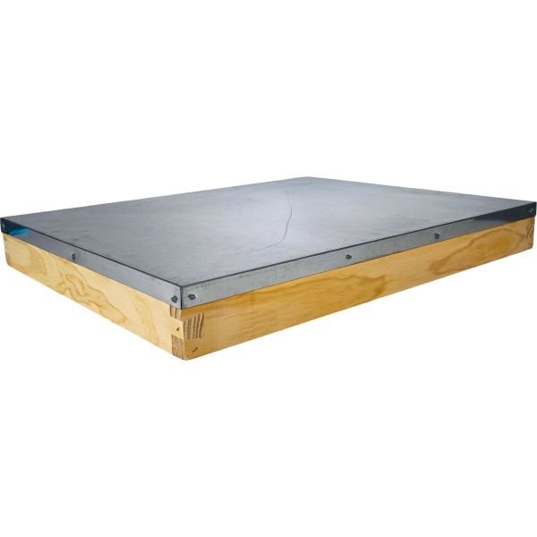 Langstroth Hive Roof – Assembled – New Zealand Pine – Knot Free – Galvanised Metal Top
