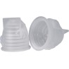 Silicone Candle Moulds – Small Hive Design – Pack of 2 – 4.5cm x 4cm – Flexible & Reusable