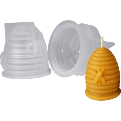 Silicone Candle Moulds – Beehive – Pack of 2 – 4.5cm x 4cm – Reusable & Flexible Silicone Candle Moulds – Beehive – Pack of 2 – 4.5cm x 4cm – Reusable & Flexible