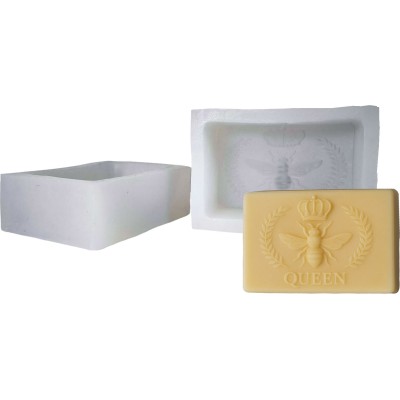 Silicone Soap Moulds – Queen Bee Design – Pack of 2 – For Soap, Wax, Resin
