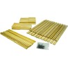 British National Brood Frames DN4 - Pack of 11 - With Nails - For Wired Foundation