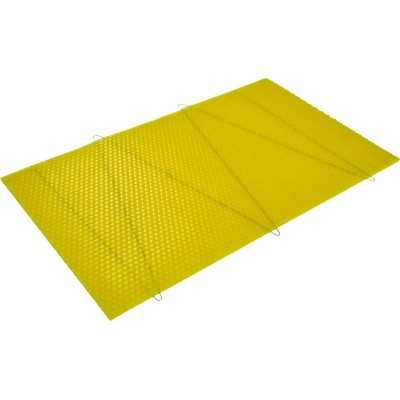 British National Wired Brood Foundation – 11 Sheets – Pure Beeswax – 345 x 205mm – 5.4mm Cell – BEEtastic UK British National Wired Brood Foundation – 11 Sheets – Pure Beeswax – 345 x 205mm – 5.4mm Cell – BEEtastic UK