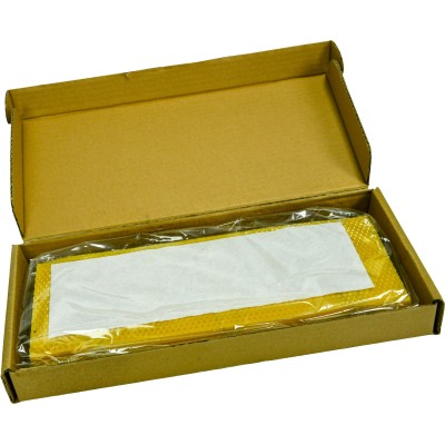 British National Super Foundation – 10 Wired Sheets – Pure Beeswax – 345 x 105mm – 5.4mm Cell – BEEtastic UK British National Super Foundation – 10 Wired Sheets – Pure Beeswax – 345 x 105mm – 5.4mm Cell – BEEtastic UK