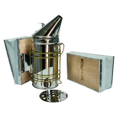 Bee Smoker – Stainless Steel – Spare Bellows Included – Durable & Safe
