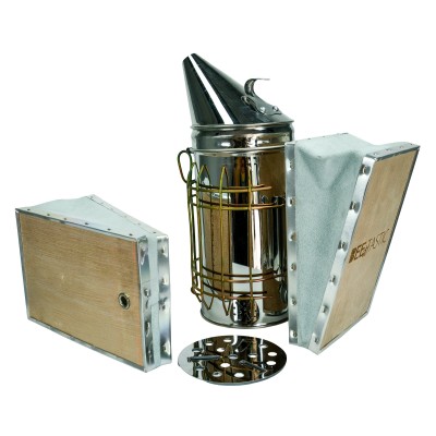Bee Smoker – Stainless Steel – Spare Bellows Included – Durable & Safe