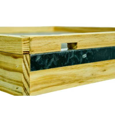 British National Screened Base – With Varroa Tray – Knot-Free New Zealand Pine – Assembled – BEEtastic UK British National Screened Base – With Varroa Tray – Knot-Free New Zealand Pine – Assembled – BEEtastic UK