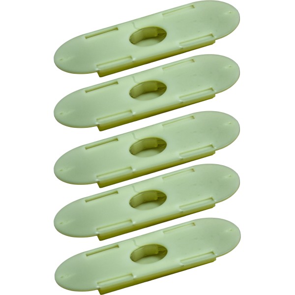 Porter Bee Escapes – Pack of 5 – One-Way Metal Spring Valve – Crown Board Inserts – Classic Beekeeping Tool