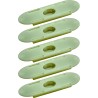 Porter Bee Escapes – Pack of 5 – One-Way Metal Spring Valve – Crown Board Inserts – Classic Beekeeping Tool