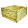 British National Brood Box – New Zealand Pine – Knot Free – Flat Packed – Includes Screws – Beekeeping Hive Part