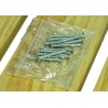 British National Eke – 90mm – New Zealand Pine – Knot Free – Flat Packed – Includes Screws – Hive Feeder Spacer
