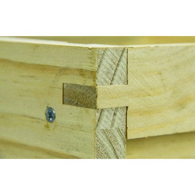 British National Super Box – New Zealand Pine – Knot Free – Flat Packed – Includes Screws – BEEtastic UK British National Super Box – New Zealand Pine – Knot Free – Flat Packed – Includes Screws – BEEtastic UK