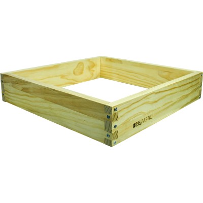 British National Eke – 90mm – Knot-Free New Zealand Pine – Flat Packed – Includes Screws – BEEtastic UK British National Eke – 90mm – Knot-Free New Zealand Pine – Flat Packed – Includes Screws – BEEtastic UK