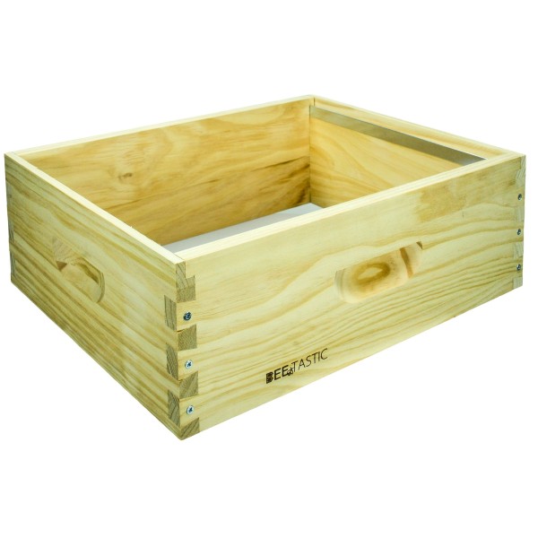 Langstroth Super Box – New Zealand Pine – Knot Free – Honey Super for Langstroth Hive – BEEtastic UK