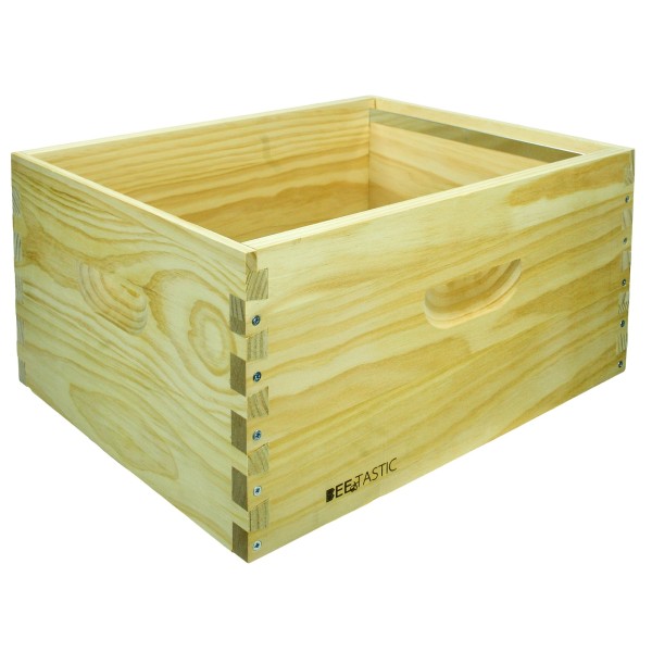 Langstroth Brood Box - New Zealand Pine - Knot Free - Deep Hive Body - Flat-Pack