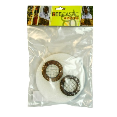 Crown of Thorns Queen Marker – 2 Pack – Metal Pins & Mesh – Handmade Beekeeping Tool