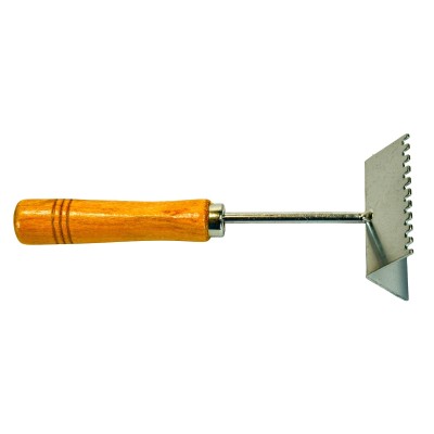 Queen Scraper Excluder – Wooden Handle – For Cleaning Beekeeping Equipment