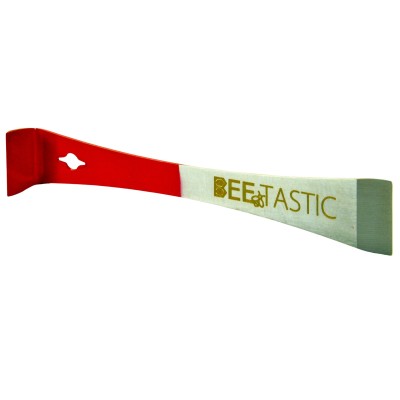 Standard Hive Tool – L Shaped Stainless Steel with Red Tip – Strong Stainless Steel