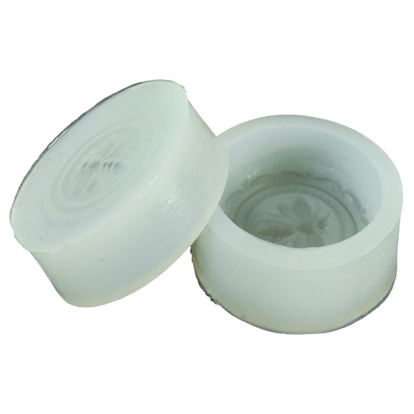 Silicone Soap Mould – Round Queen Bee Design – Pack of 2