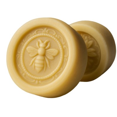 Silicone Soap Mould – Round Queen Bee Design – Pack of 2 | Flexible & Reusable Silicone Soap Mould – Round Queen Bee Design – Pack of 2 | Flexible & Reusable