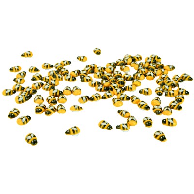 Mini Wooden Bees – 100 Pack | Self-Adhesive Craft Decor Mini Wooden Bees – 100 Pack | Self-Adhesive Craft Decor