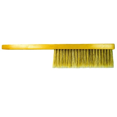 Bee Brush – Wooden Handle – Double Horsehair Tails – Gentle Frame Brush for Beekeepers Bee Brush – Wooden Handle – Double Horsehair Tails – Gentle Frame Brush for Beekeepers