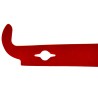 J Shaped Hive Tool – Stainless Steel – Red Tip