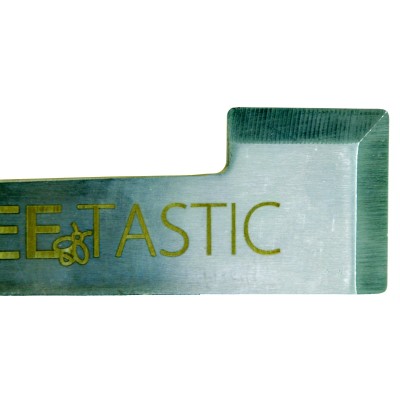 J Shaped Hive Tool – Stainless Steel with Red Tip