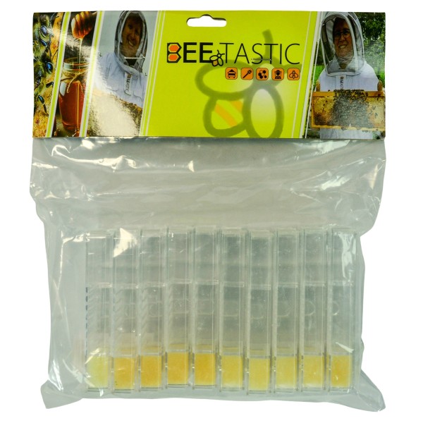BEEtastic Queen Cages – Pack of 10 – Slow Release Queen Introduction Cages