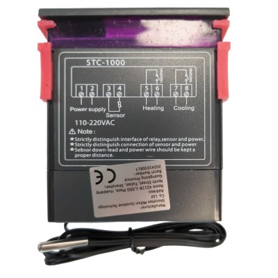 Honey Warming Thermostat Controller – Mains Powered – Digital LED Display