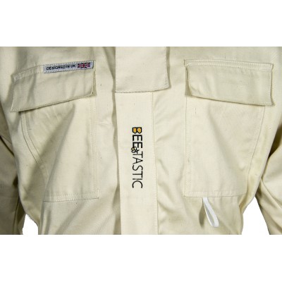 Organic Cotton Beekeeping Suit / Fencing Veil with BEEvision™ Mesh