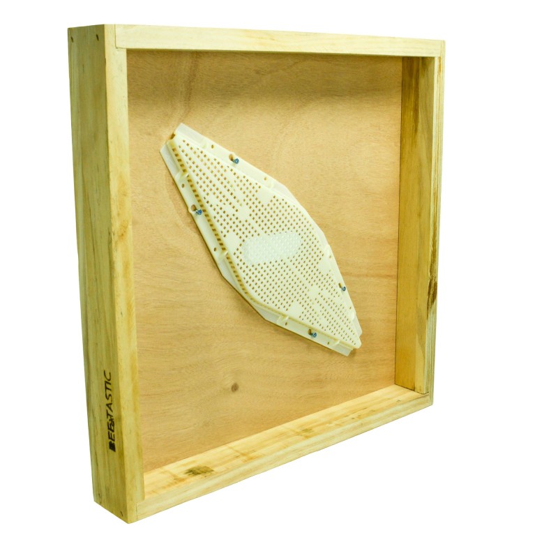 British National Clearing Board – Assembled – Removable Bee Escape – Crown Board Base