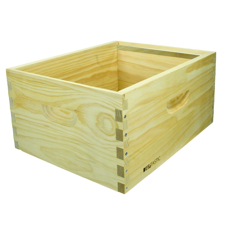 Langstroth Brood Box - New Zealand Pine - Knot Free - Deep Hive Body - Flat-Pack