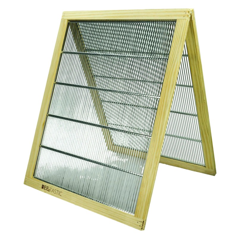 Langstroth Queen Excluders – 2 Pack – Metal Grid with Wood Frame – Durable & Precision Spaced
