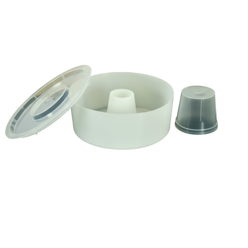 Rapid Bee Feeder – 215mm Diameter – 90mm Deep – Holds 4 Pints – Internal Hive Feeder