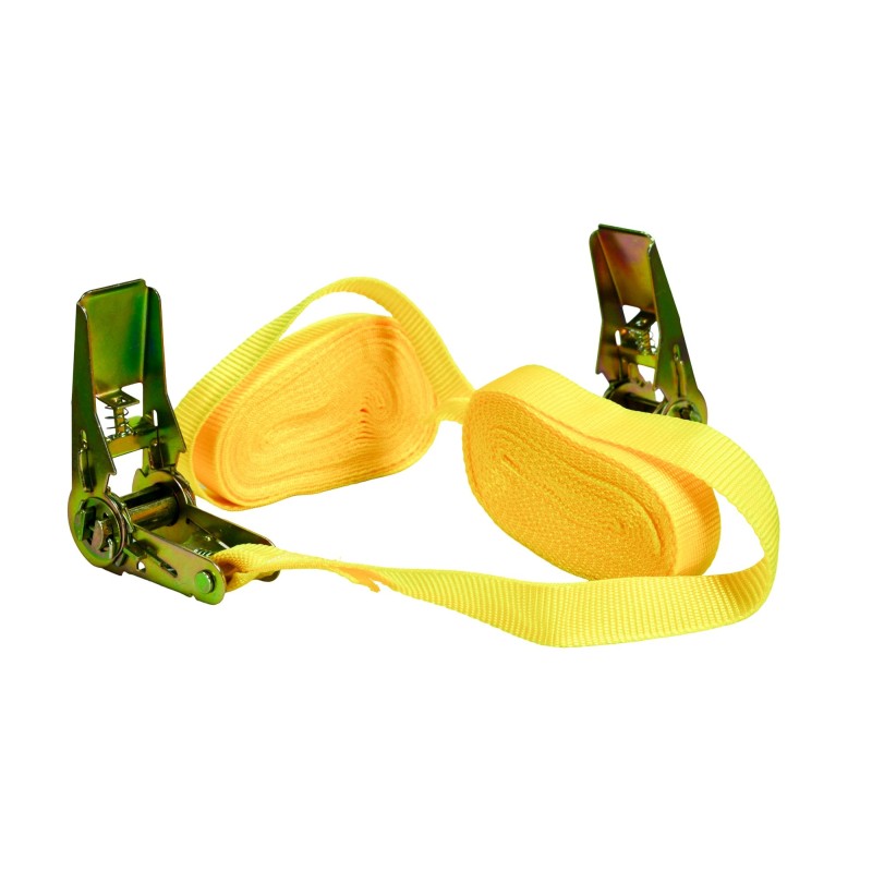 Beehive Ratchet Straps – Pack of 2 – 5m Long – 25mm Wide – Secure Webbing