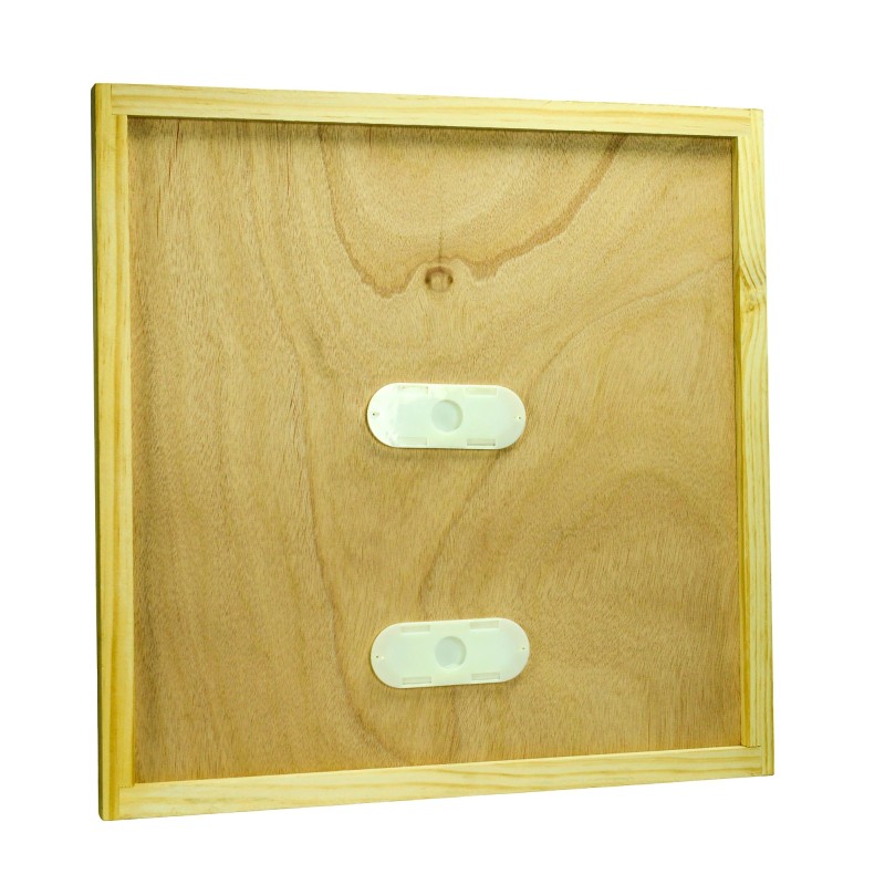 British National Crown Board – New Zealand Pine – Knot Free – 2 Holes – Includes 2 Bee Escapes