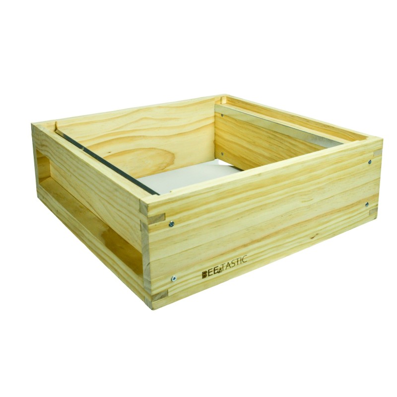 British National Super Box – New Zealand Pine – Knot Free – Flat Packed – Includes Screws – Beekeeping Hive Part